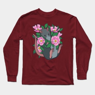 Nootka Rose Rat Long Sleeve T-Shirt